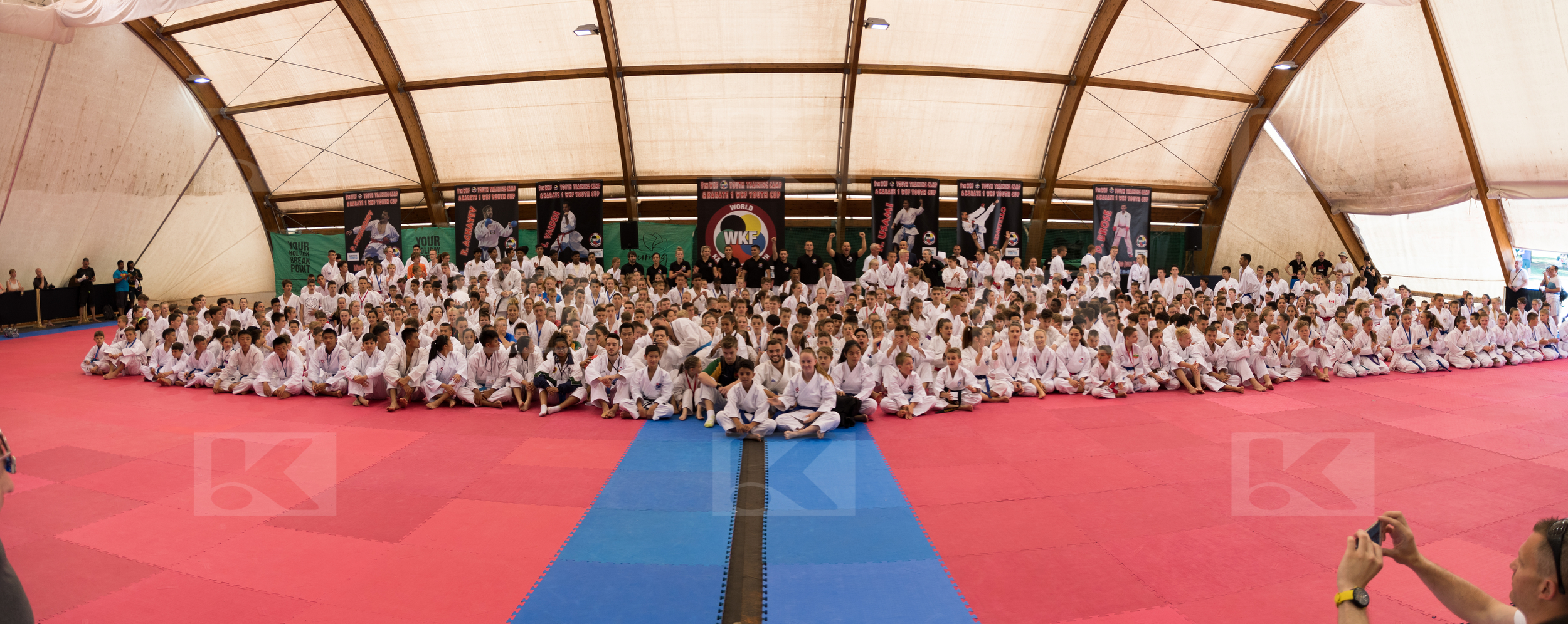 Photo of WKF youth training camp N°3